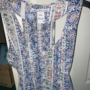 American Rag- Floral Tank Top- Size Small